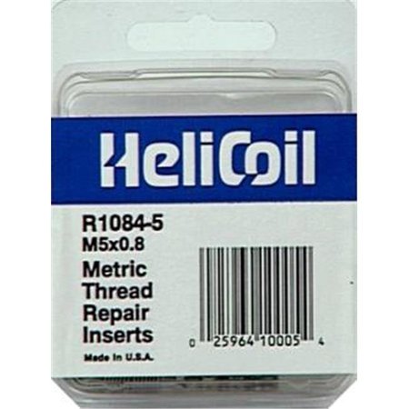 HELI-COIL DIVISION Heli Coil Division Her1084-5 R-Pack M5 X 0.8 1.5 Diameter Insert; 12 Pack HER1084-5